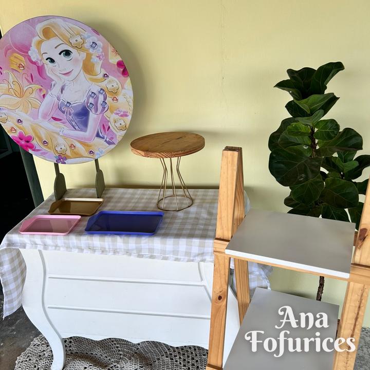 Mini festa Prata: Rapunzel